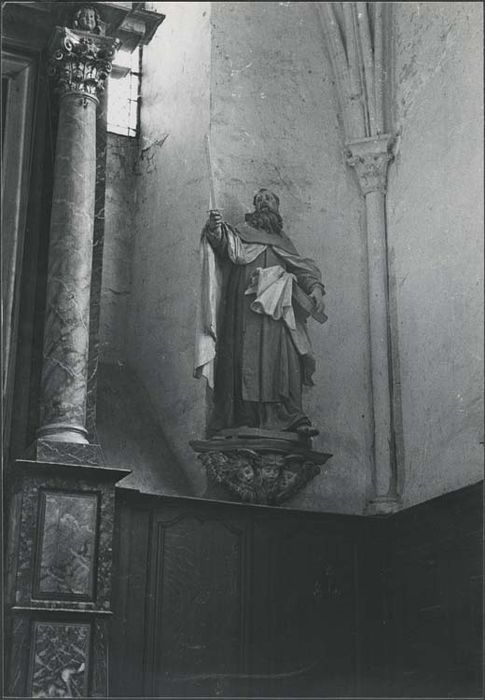 statue : Saint Paul ou Saint Dominique - © Ministère de la Culture (France), Médiathèque du patrimoine et de la photographie, diffusion GrandPalaisRmn Photo