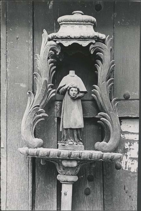 bâton de procession et statue (statuette) : Saint Lié - © Ministère de la Culture (France), Médiathèque du patrimoine et de la photographie, diffusion GrandPalaisRmn Photo