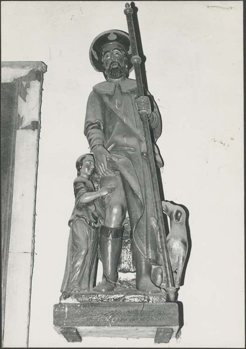 statue : Saint Roch