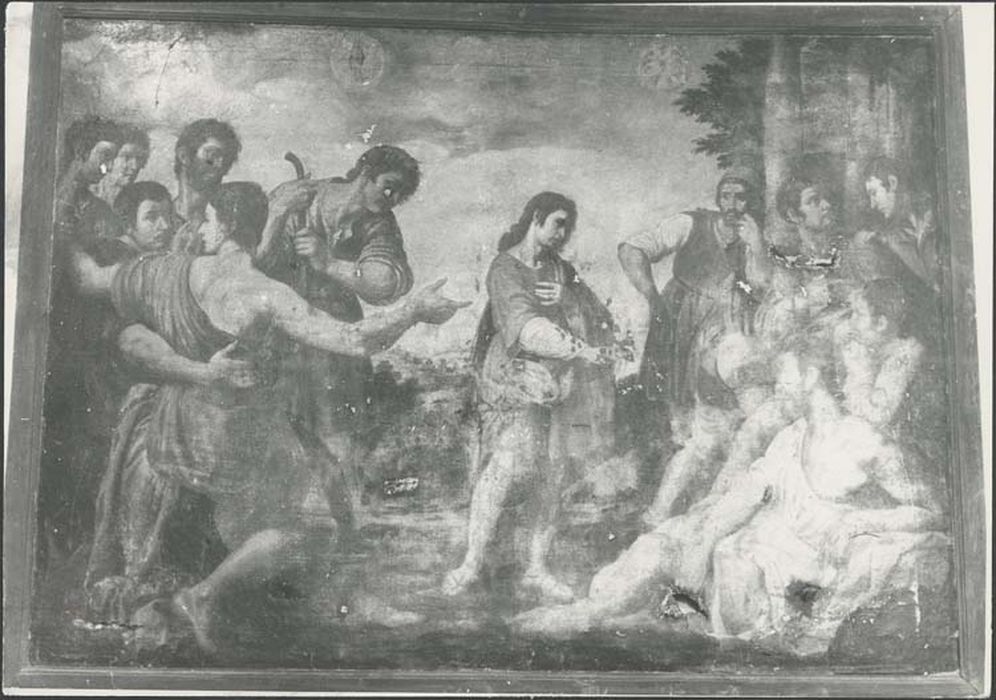 tableau : Joseph racontant ses songes à ses frères