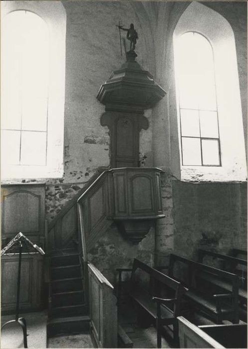 chaire à prêcher et statue : Saint Jean-Baptiste - © Ministère de la Culture (France), Médiathèque du patrimoine et de la photographie, diffusion GrandPalaisRmn Photo