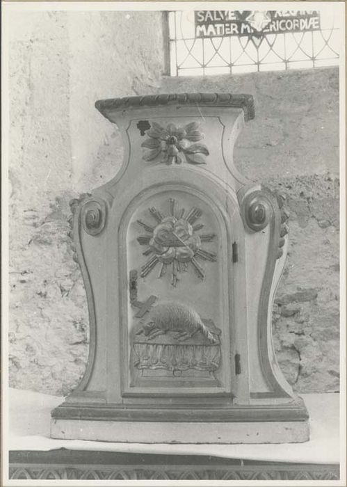 tabernacle de l'ancien maître-autel - © Ministère de la Culture (France), Médiathèque du patrimoine et de la photographie, diffusion GrandPalaisRmn Photo