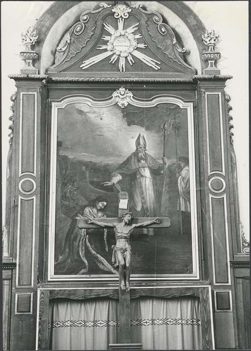 retable et tableau : Baptême de Clovis par saint Rémi - © Ministère de la Culture (France), Médiathèque du patrimoine et de la photographie, diffusion GrandPalaisRmn Photo