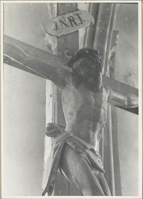 statue : Christ en croix - © Ministère de la Culture (France), Médiathèque du patrimoine et de la photographie, diffusion GrandPalaisRmn Photo