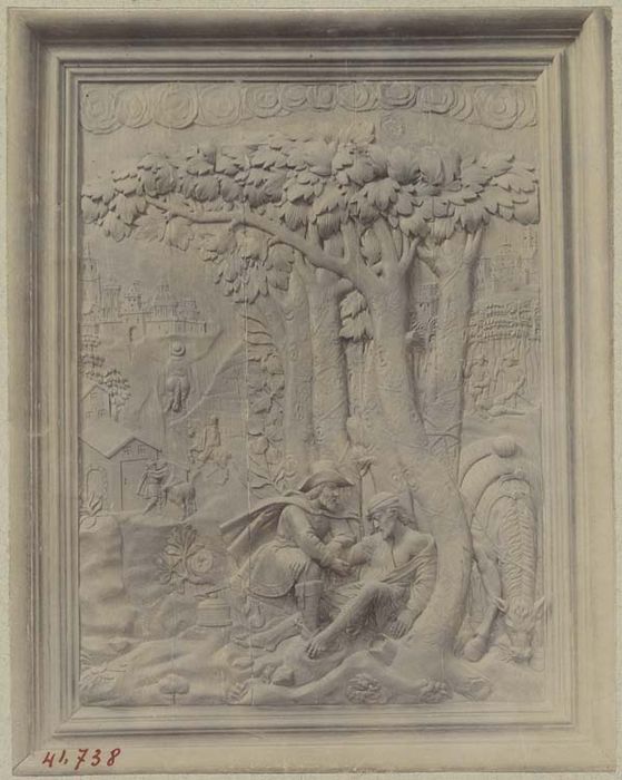 bas-relief : Le Bon Samaritain - © Ministère de la Culture (France), Médiathèque du patrimoine et de la photographie, diffusion GrandPalaisRmn Photo