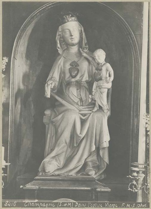 statue : Vierge à l'Enfant - © Ministère de la Culture (France), Médiathèque du patrimoine et de la photographie, diffusion GrandPalaisRmn Photo