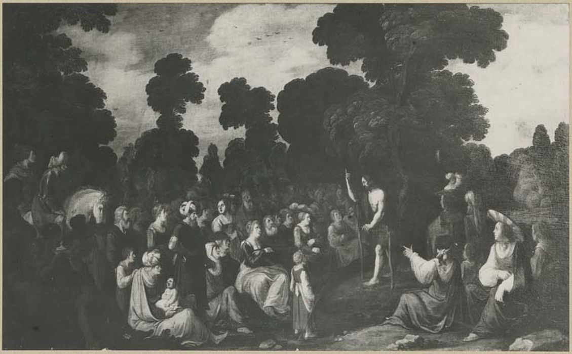 tableau : La Prédication de saint Jean-Baptiste