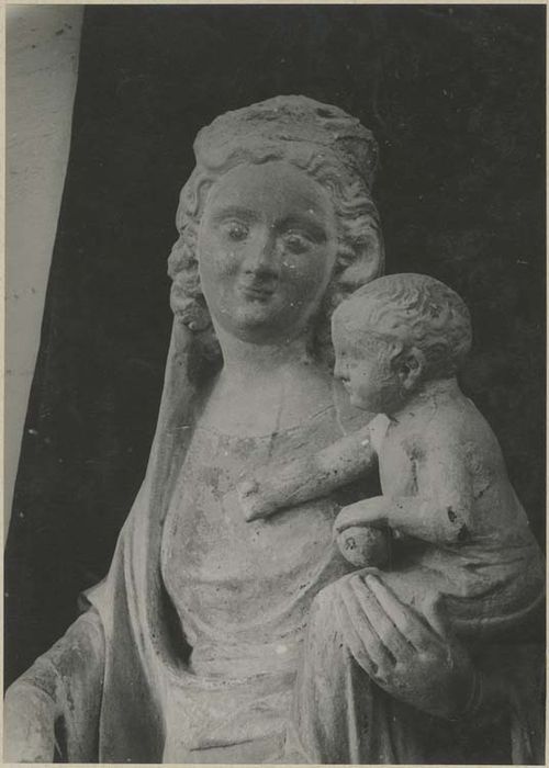 statue : Vierge à l'Enfant