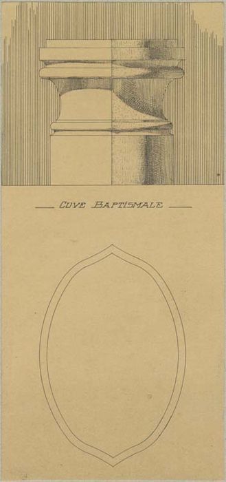 fonts baptismaux - © Ministère de la Culture (France), Médiathèque du patrimoine et de la photographie, Tous droits réservés