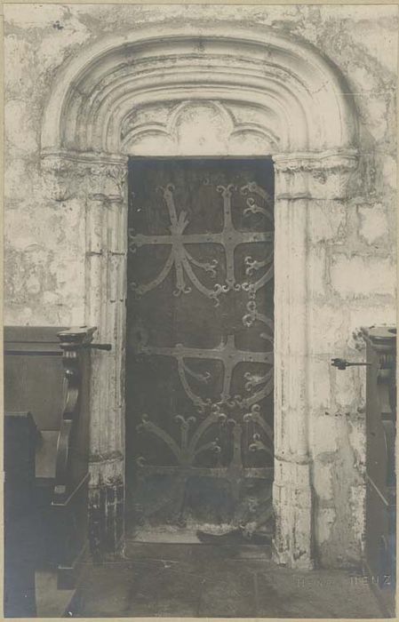 pentures de la porte de la sacristie - © Ministère de la Culture (France), Médiathèque du patrimoine et de la photographie, diffusion GrandPalaisRmn Photo