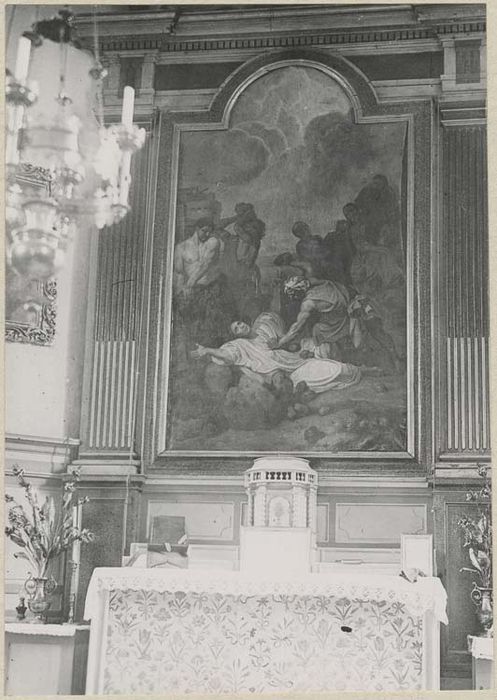 tableau : La Lapidation de Saint Etienne - © Ministère de la Culture (France), Médiathèque du patrimoine et de la photographie, diffusion GrandPalaisRmn Photo