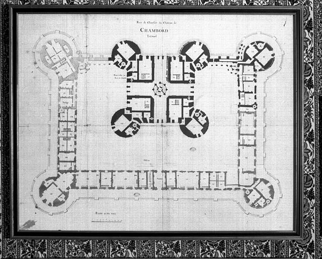 Plan des entresols du rez-de-chaussée