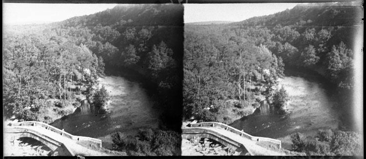 Pont de Ternos, vue plongeante