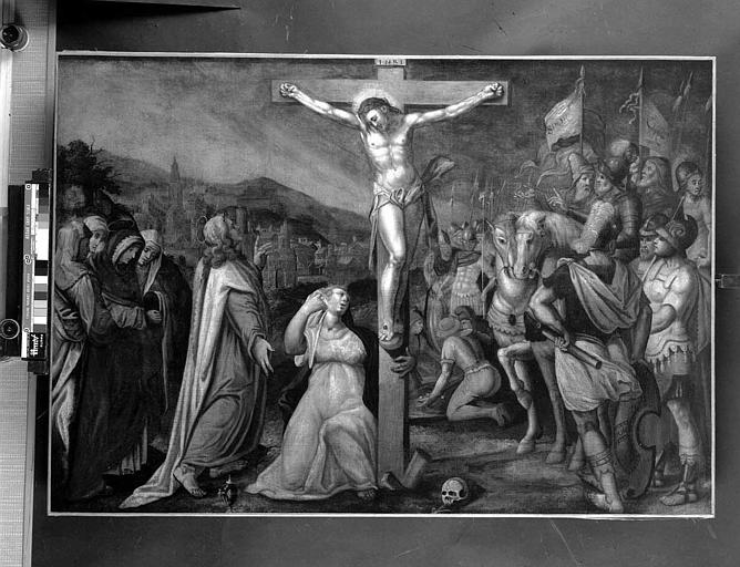 Peinture sur toile : Calvaire