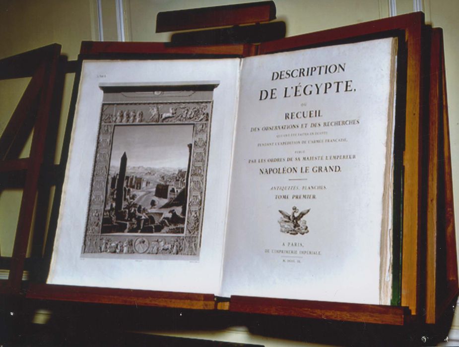 livre : Description de l'Egypte, ou Recueil des observations et des recherches qui ont été faites en Egypte pendant l'expédition de l'armée française