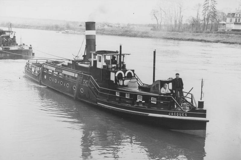 bateau de service (remorqueur fluvial) dit Jacques, vue générale - © Ministère de la Culture (France), Médiathèque du patrimoine et de la photographie (objets mobiliers), tous droits réservés