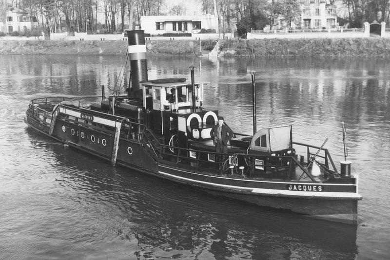 bateau de service (remorqueur fluvial) dit Jacques, vue générale - © Ministère de la Culture (France), Médiathèque du patrimoine et de la photographie (objets mobiliers), tous droits réservés