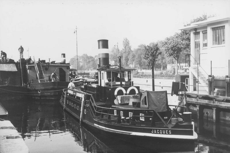 bateau de service (remorqueur fluvial) dit Jacques, vue générale - © Ministère de la Culture (France), Médiathèque du patrimoine et de la photographie (objets mobiliers), tous droits réservés
