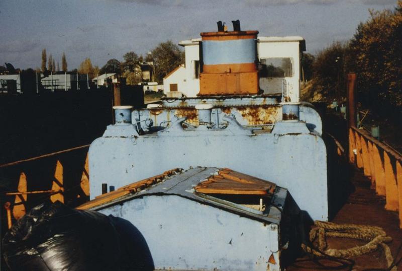 bateau de service (remorqueur fluvial) dit Jacques, vue partielle