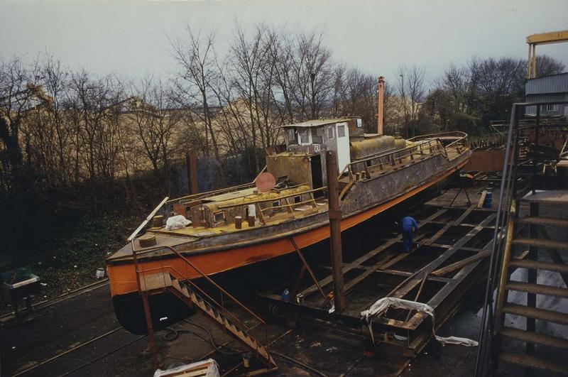 bateau de service (remorqueur fluvial) dit Jacques, vue générale - © Ministère de la Culture (France), Médiathèque du patrimoine et de la photographie (objets mobiliers), tous droits réservés