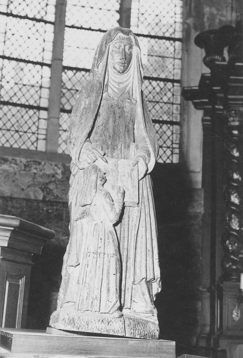 groupe sculpté : sainte Anne et la Vierge - © Ministère de la Culture (France), Médiathèque du patrimoine et de la photographie, diffusion RMN-GP