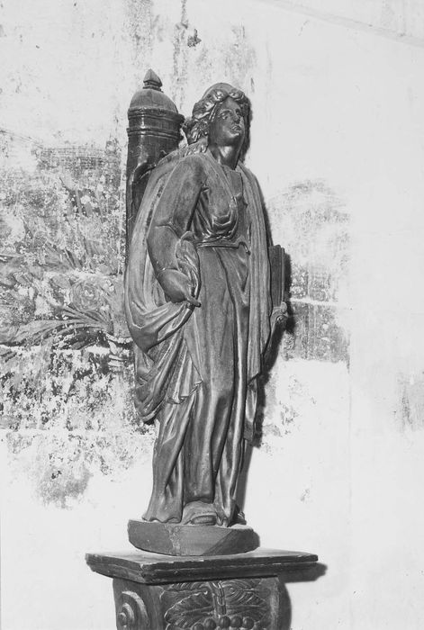 statue : sainte Barbe - © Ministère de la Culture (France), Médiathèque du patrimoine et de la photographie, diffusion RMN-GP