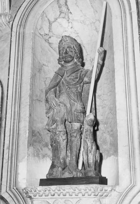 statue : saint Roch - © Ministère de la Culture (France), Médiathèque du patrimoine et de la photographie, diffusion RMN-GP