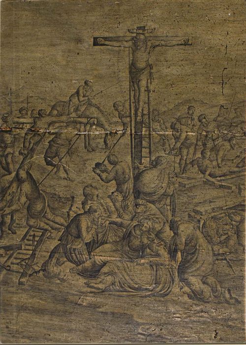 tableau : La Crucifixion, détail