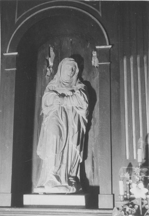 statue : Vierge du calvaire - © Ministère de la Culture (France), Médiathèque du patrimoine et de la photographie, diffusion RMN-GP