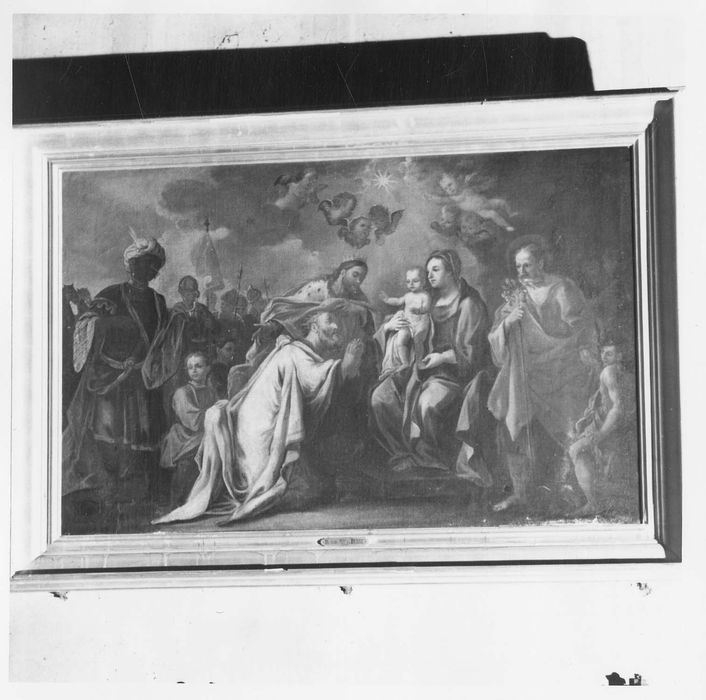 Tableau : Adoration des Mages