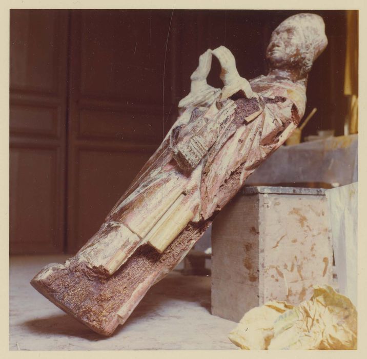 statue : saint évêque - © Ministère de la Culture (France), Médiathèque du patrimoine et de la photographie, diffusion RMN-GP