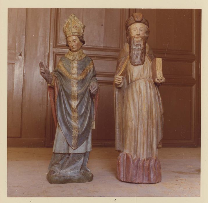 statues : saint Antoine, saint évêque - © Ministère de la Culture (France), Médiathèque du patrimoine et de la photographie, diffusion RMN-GP