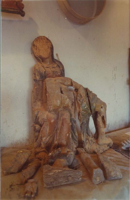 groupe sculpté : Vierge de Pitié - © Ministère de la Culture (France), Médiathèque du patrimoine et de la photographie, diffusion RMN-GP
