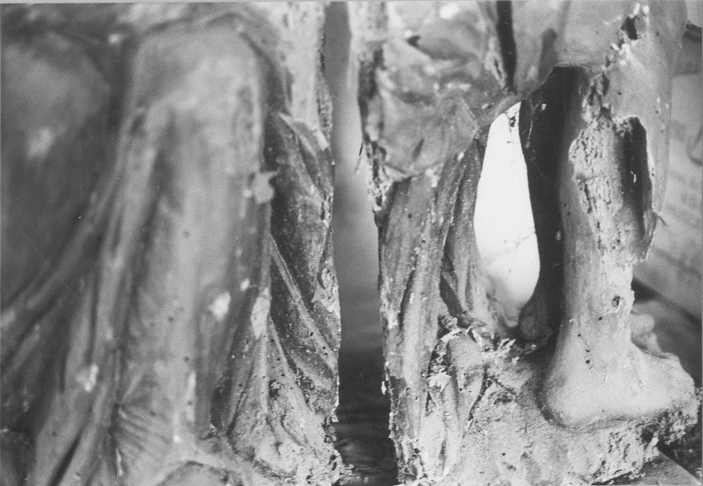 groupe sculpté : Vierge de Pitié, détail - © Ministère de la Culture (France), Médiathèque du patrimoine et de la photographie, diffusion RMN-GP