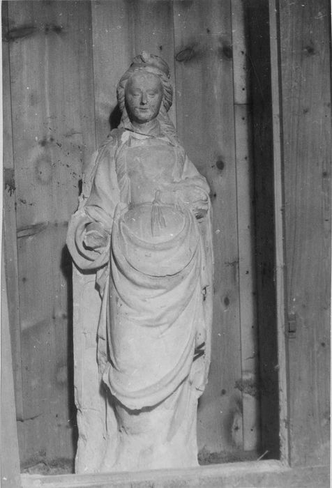 statue : sainte Barbe - © Ministère de la Culture (France), Médiathèque du patrimoine et de la photographie, diffusion RMN-GP