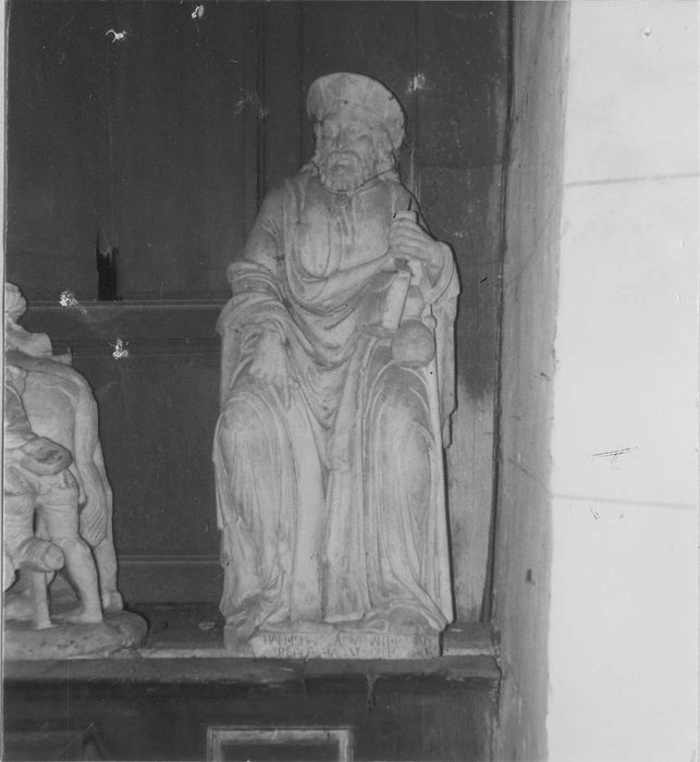 statue : saint Jacques en majesté - © Ministère de la Culture (France), Médiathèque du patrimoine et de la photographie, diffusion RMN-GP