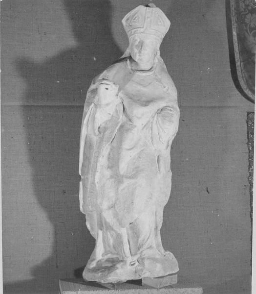 statue : saint Nicolas, vue générale