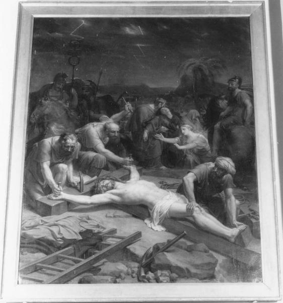tableau : Mise en croix (La), vue générale