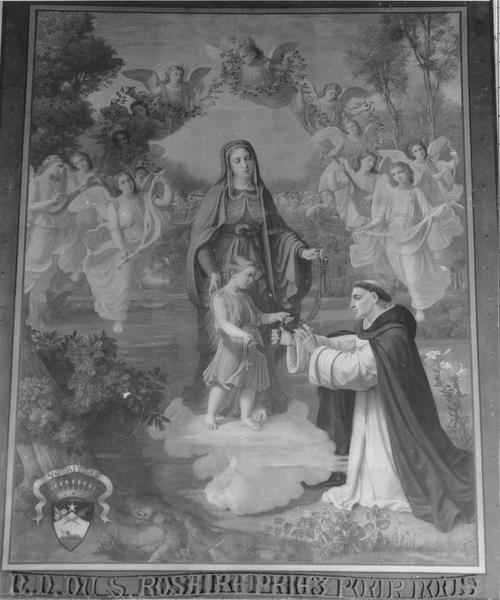 tableau : Apparition de la Vierge à saint Dominique de Guzman, vue générale - © Ministère de la Culture (France), Médiathèque du patrimoine et de la photographie, diffusion RMN-GP