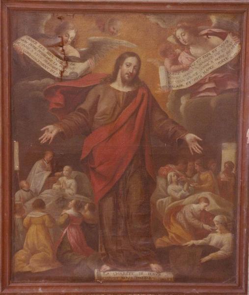 tableau : la charité de Jésus, vue générale - © Ministère de la Culture (France), Médiathèque du patrimoine et de la photographie (objets mobiliers), tous droits réservés