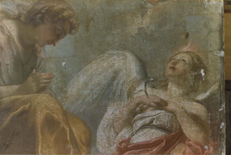tableau : Adoration du Sacré-Coeur, détail - © Ministère de la Culture (France), Médiathèque du patrimoine et de la photographie (objets mobiliers), tous droits réservés