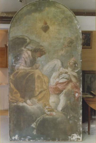 tableau : Adoration du Sacré-Coeur, vue générale - © Ministère de la Culture (France), Médiathèque du patrimoine et de la photographie (objets mobiliers), tous droits réservés