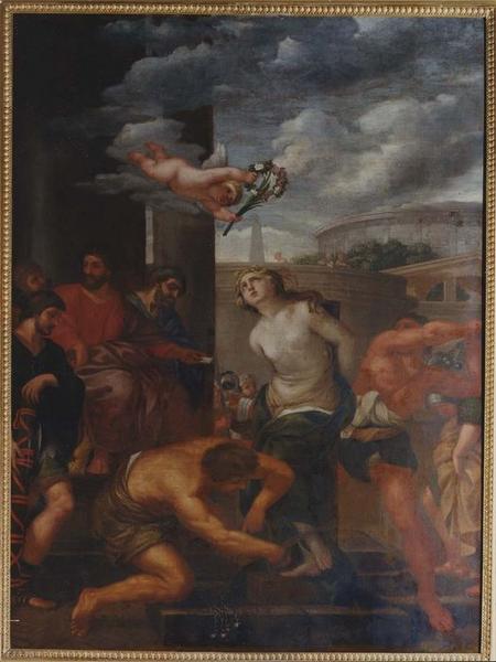 tableau : Martyre de sainte Agnès (Le)