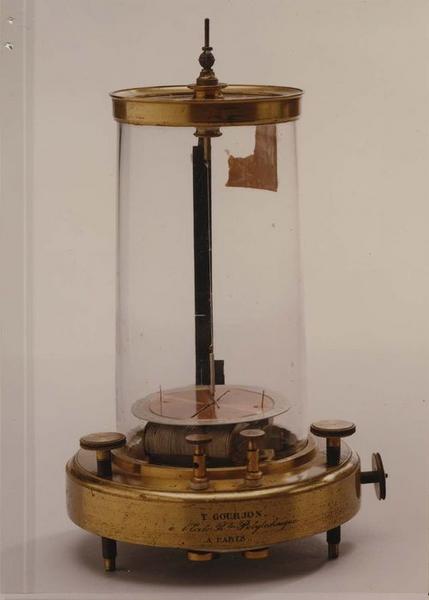 instrument de mesure de forces électromotrices (galvanomètre de Nobili), vue générale