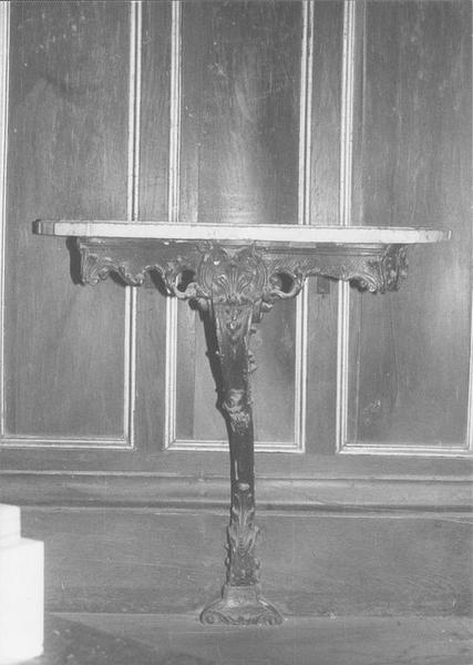 console, vue générale