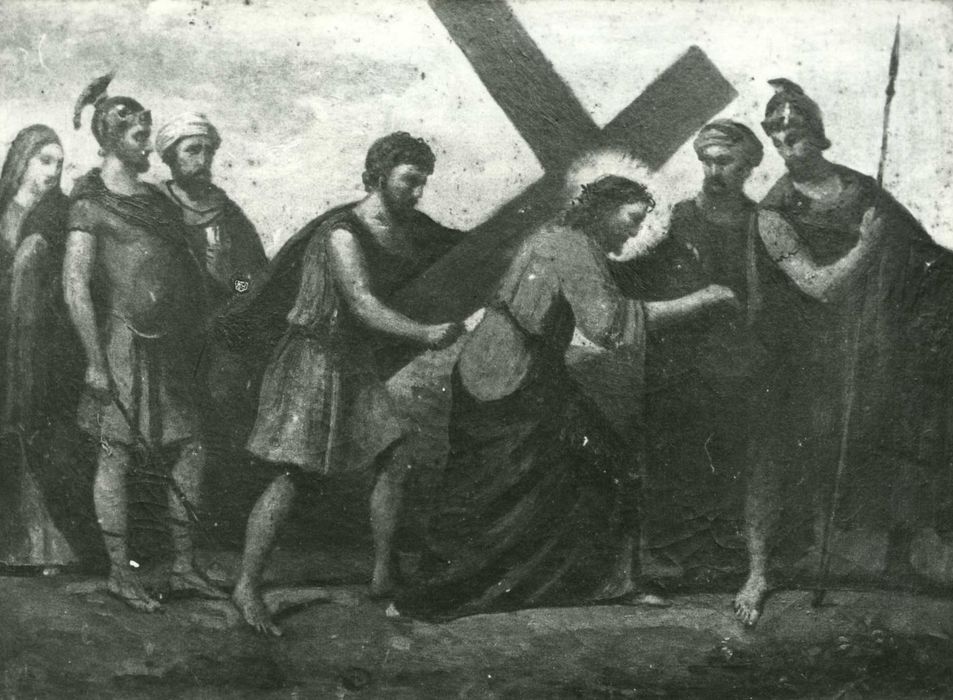 Chemin de croix, détail d’une station