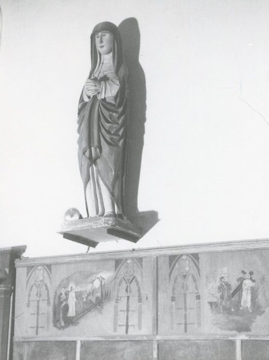 statue : Vierge de calvaire - © Ministère de la Culture (France), Médiathèque du patrimoine et de la photographie, diffusion RMN-GP