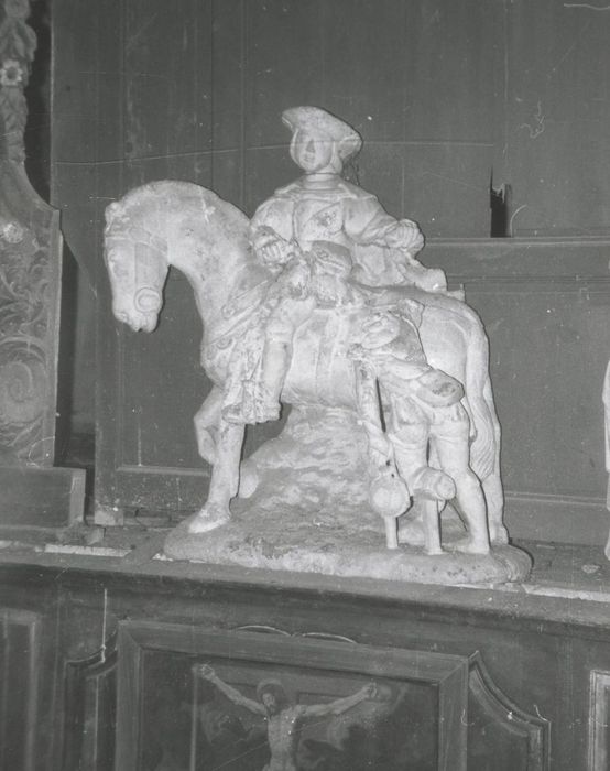 groupe sculpté : la Charité de saint Martin - © Ministère de la Culture (France), Médiathèque du patrimoine et de la photographie, diffusion RMN-GP