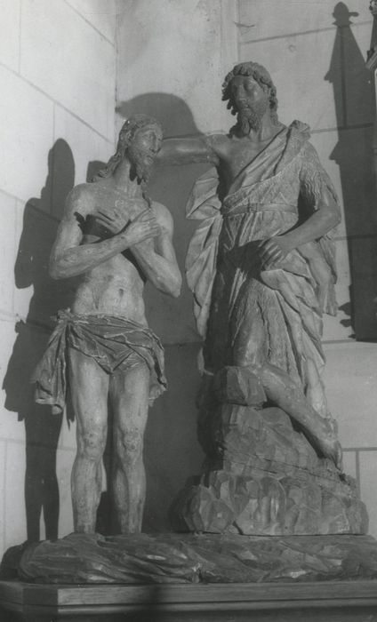 groupe sculpté : Baptême du Christ - © Ministère de la Culture (France), Médiathèque du patrimoine et de la photographie, diffusion RMN-GP
