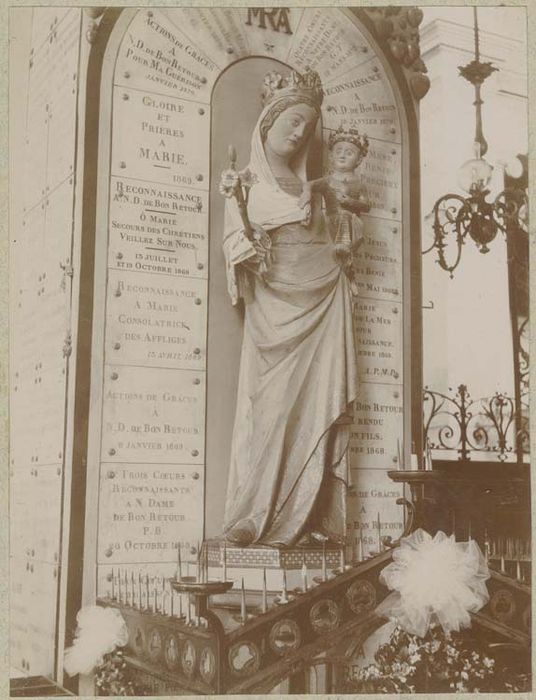 statue : Vierge à l'Enfant dite Notre-Dame du bon retour - © Ministère de la Culture (France), Médiathèque du patrimoine et de la photographie, diffusion GrandPalaisRmn Photo